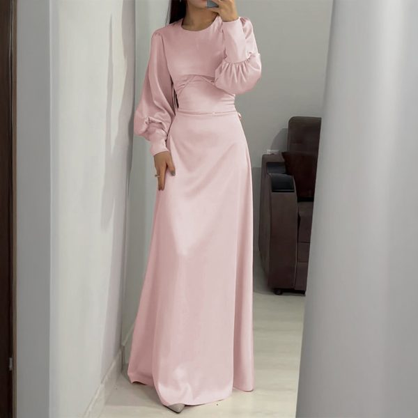 Long Sleeve Maxi Dress for Women - Image 2