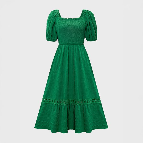 Short Sleeve Long Dress Women's Dress