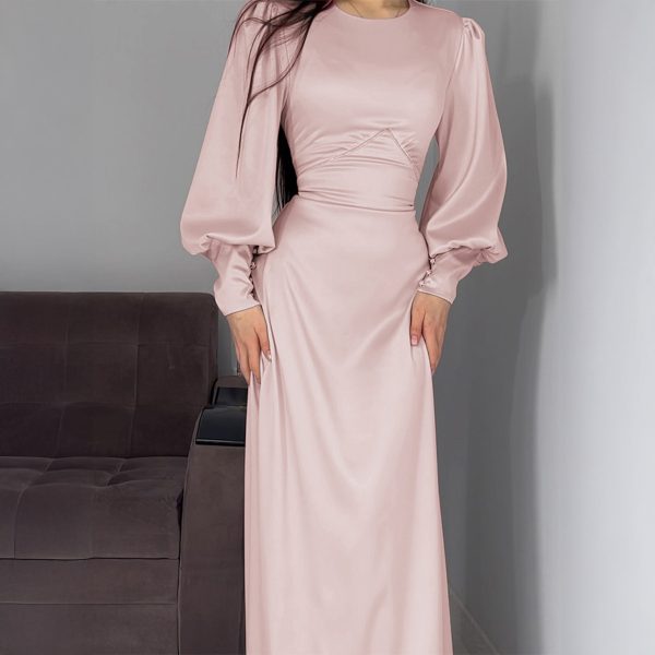 Long Sleeve Maxi Dress for Women - Image 5