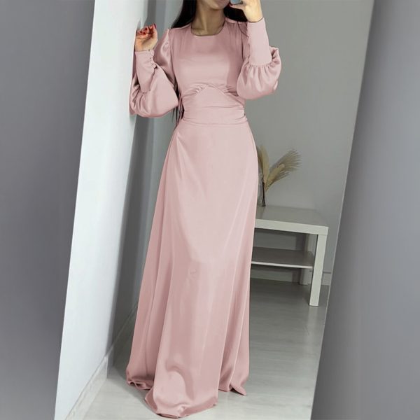 Long Sleeve Maxi Dress for Women - Image 3