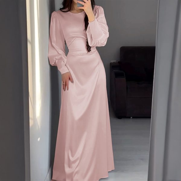 Long Sleeve Maxi Dress for Women - Image 4