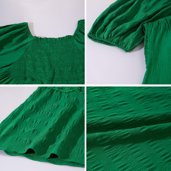 Short Sleeve Long Dress Women's Dress - Image 4