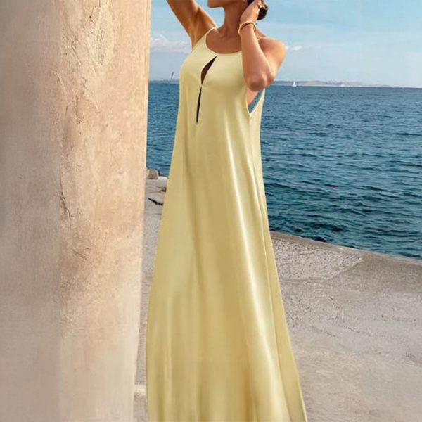 Elegant and High-Grade Strapless Long Dress for Women - Image 3