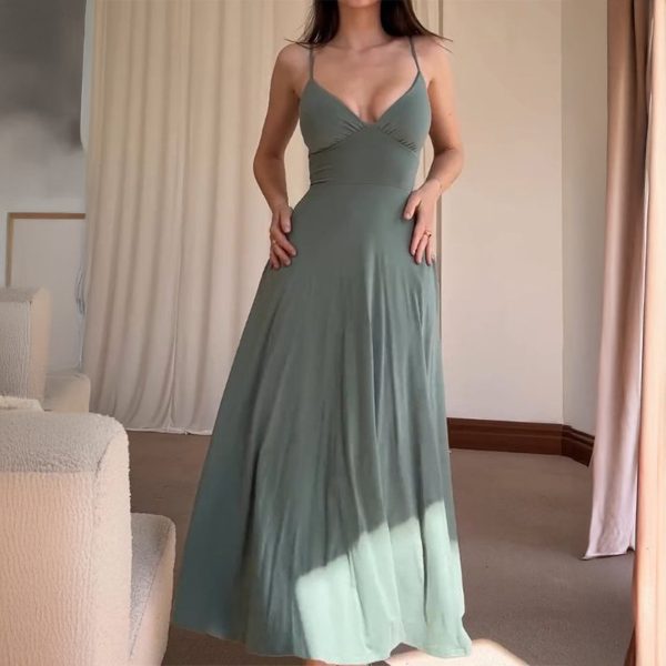 Elegant and High-Grade Strapless Long Dress for Women - Image 4